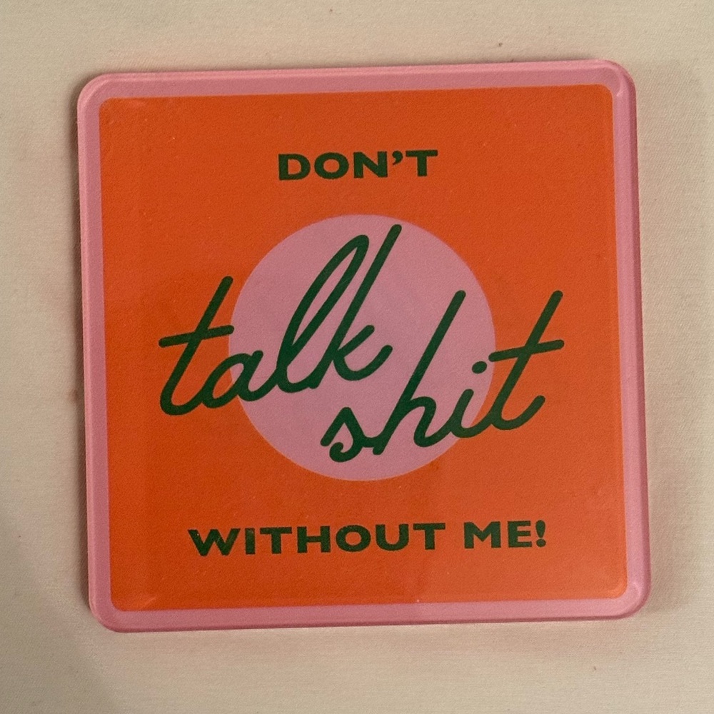 Tart by Taylor Snarky Orange Coaster - Picture 2 of 3